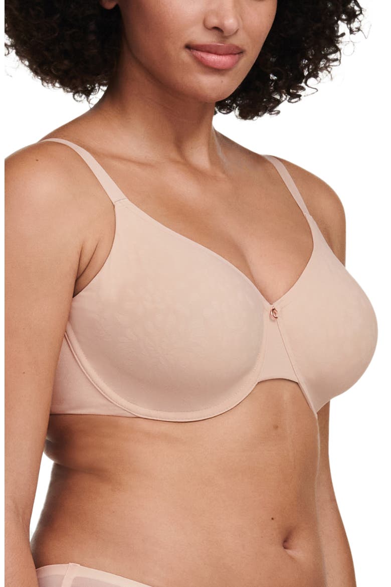 Comfort Chic Underwire Full Coverage Minimizer Bra, Main, color, ROSE-RG