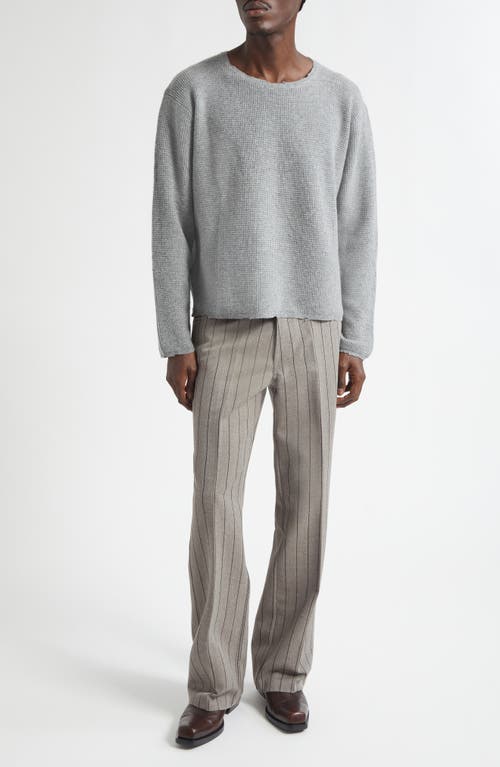 Second / Layer Second Layer Valluco Pinstripe Wool Pants In Gray