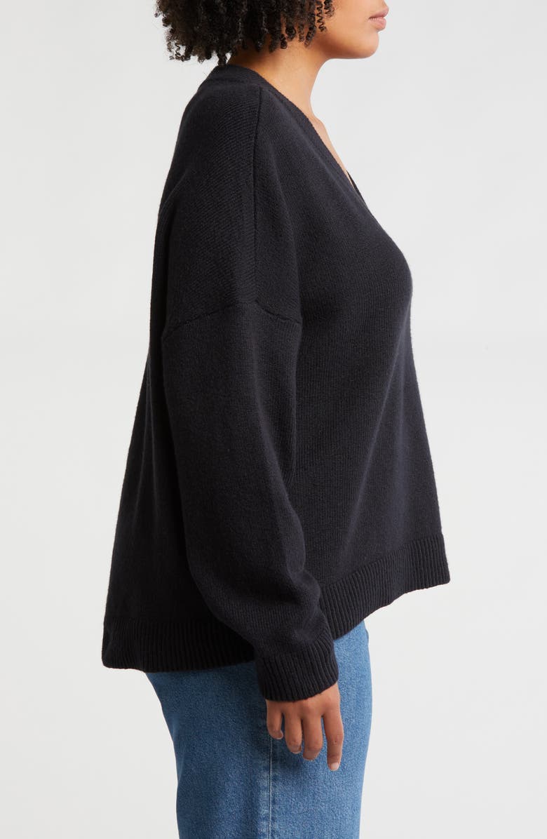 Treasure & Bond Oversize V-Neck Sweater, Alternate, color, 