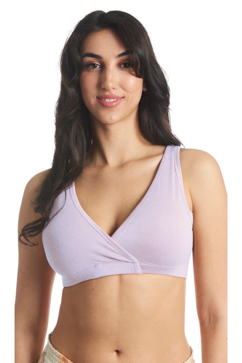 Paisley During & After 3-Piece Maternity/Nursing Sleep Bras, Alternate, color, Bali