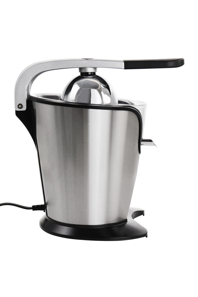Stainless Steel Electric Citrus Juicer, Alternate, color, Grey