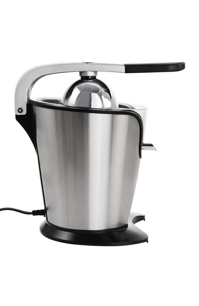 Megachef Stainless Steel Electric Citrus Juicer, Alternate, color, Grey