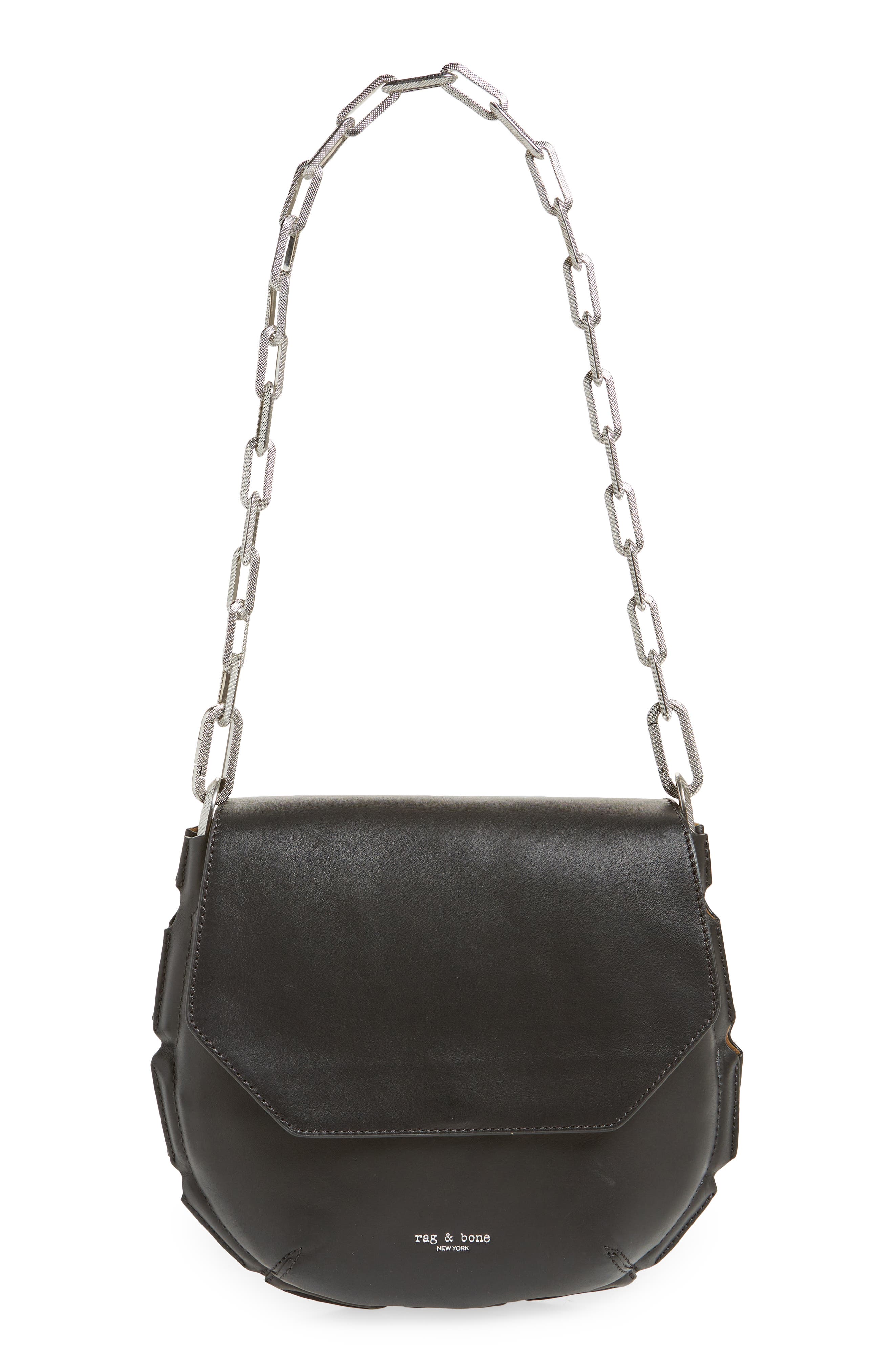 rag & bone Sadie Leather Shoulder Bag, Main, color, 