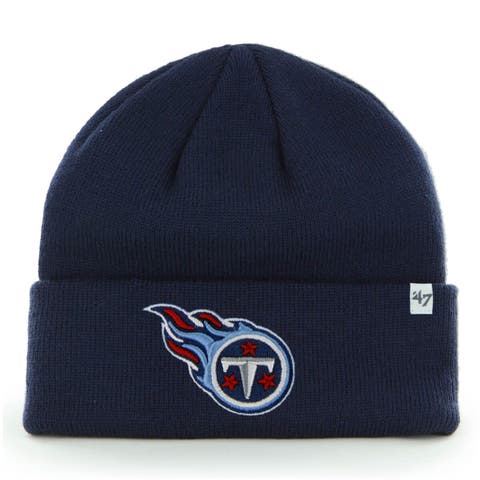 Men's '47 Navy Tennessee Titans Primary Basic Cuffed Knit Hat