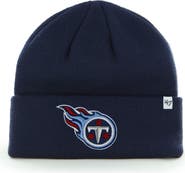 '47 Men's '47 Navy Tennessee Titans Primary Basic Cuffed Knit Hat