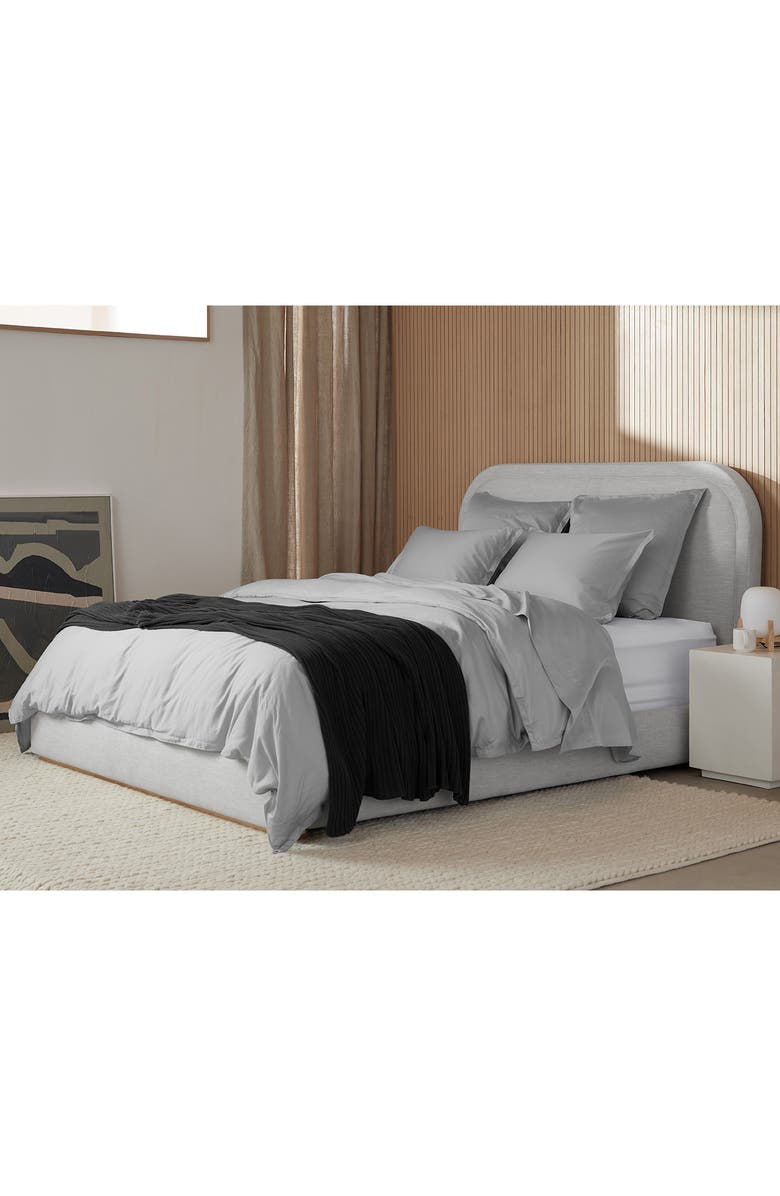 Parachute Sateen Top Sheet, Alternate, color, Light Grey