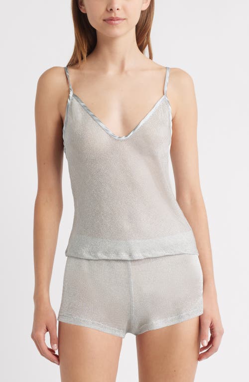 Bella Venice Sheer Mesh Crop Tank