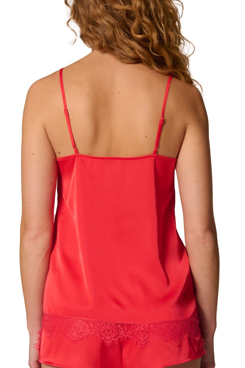 Satin Secrets Camisole, Alternate, color, FLAMINGO