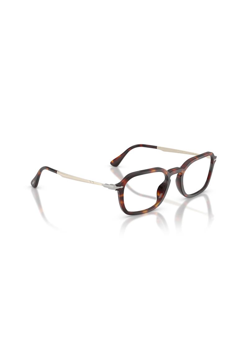 52mm Rectangle optical glasses, Alternate, color, Tortoise
