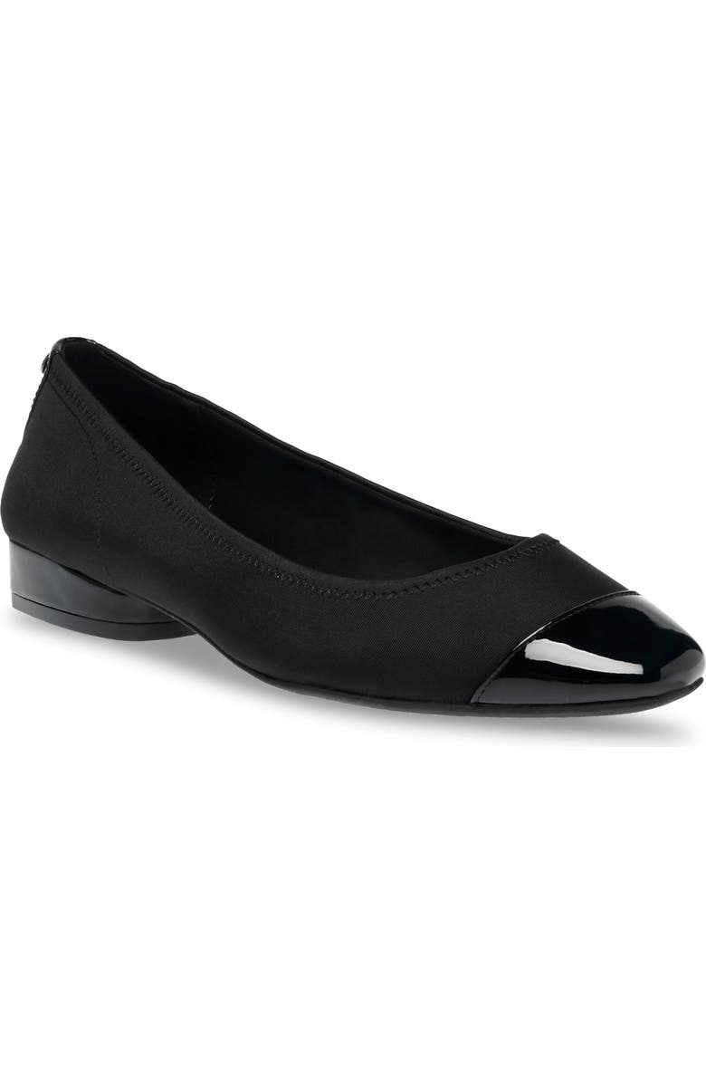 Anne Klein Carlie Flat, Main, color, Black
