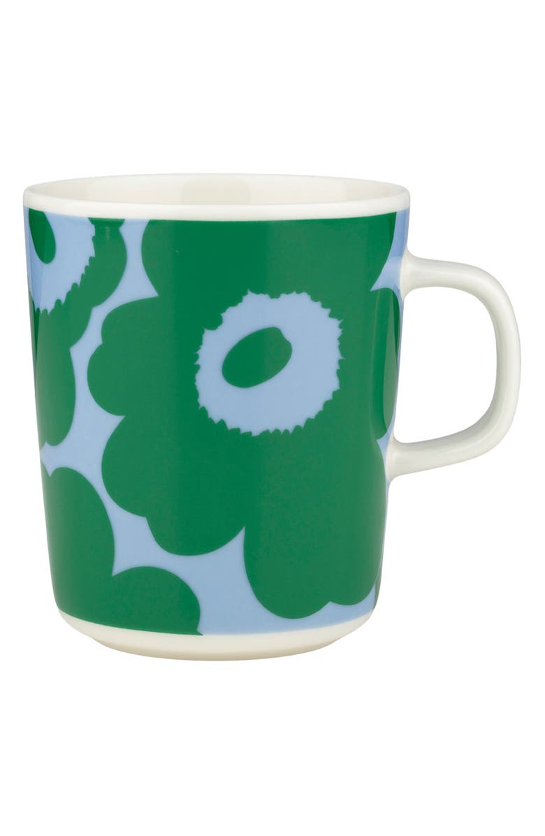 Marimekko Oiva Unikko Mug, Main, color, Green