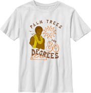 Barbie Boys' Ken Palm Trees and 80 Degrees T-Shirt