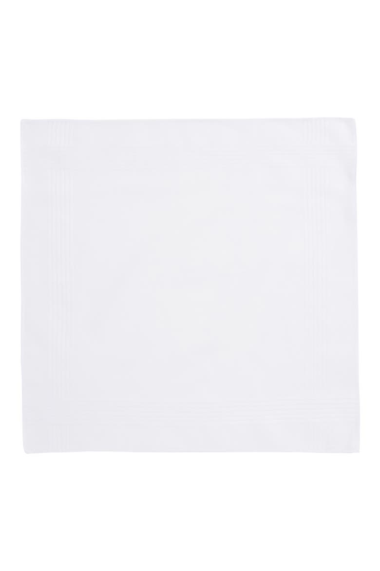 13-Pack Handkerchiefs, Alternate, color, WHITE