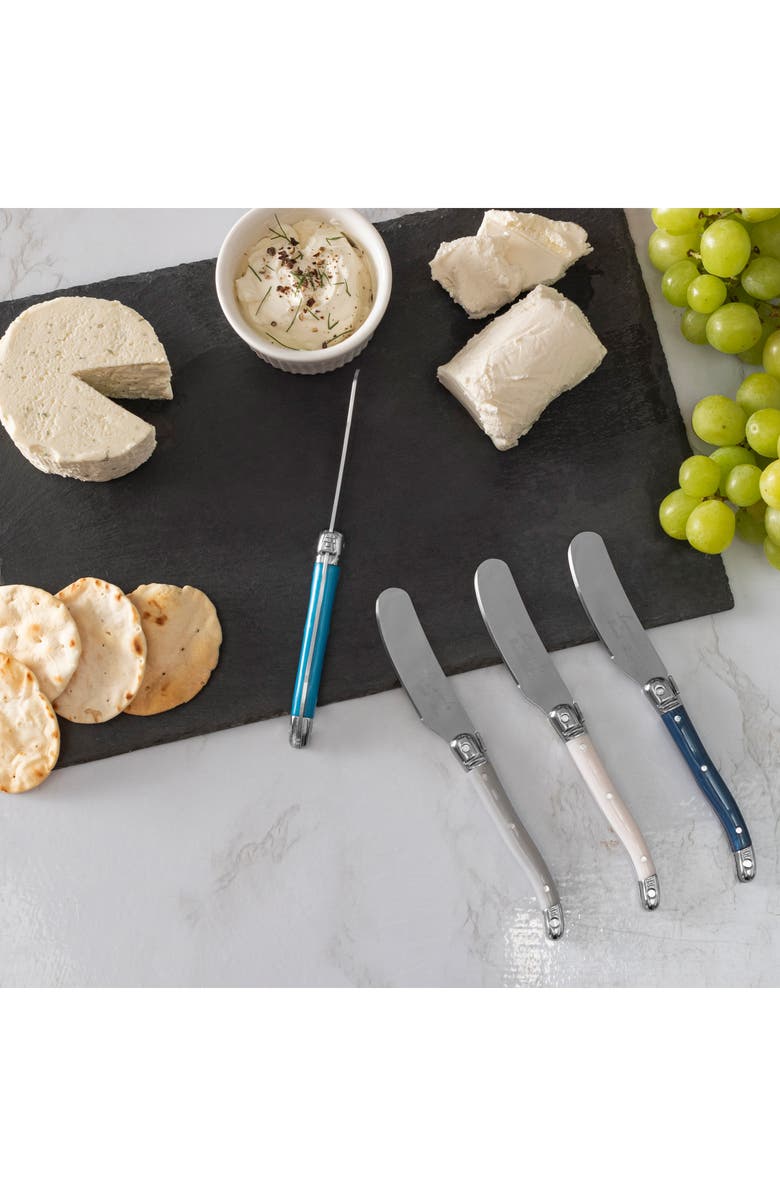 FRENCH HOME 8-Piece Spreader Knife Set, Alternate, color, Coastal Frost