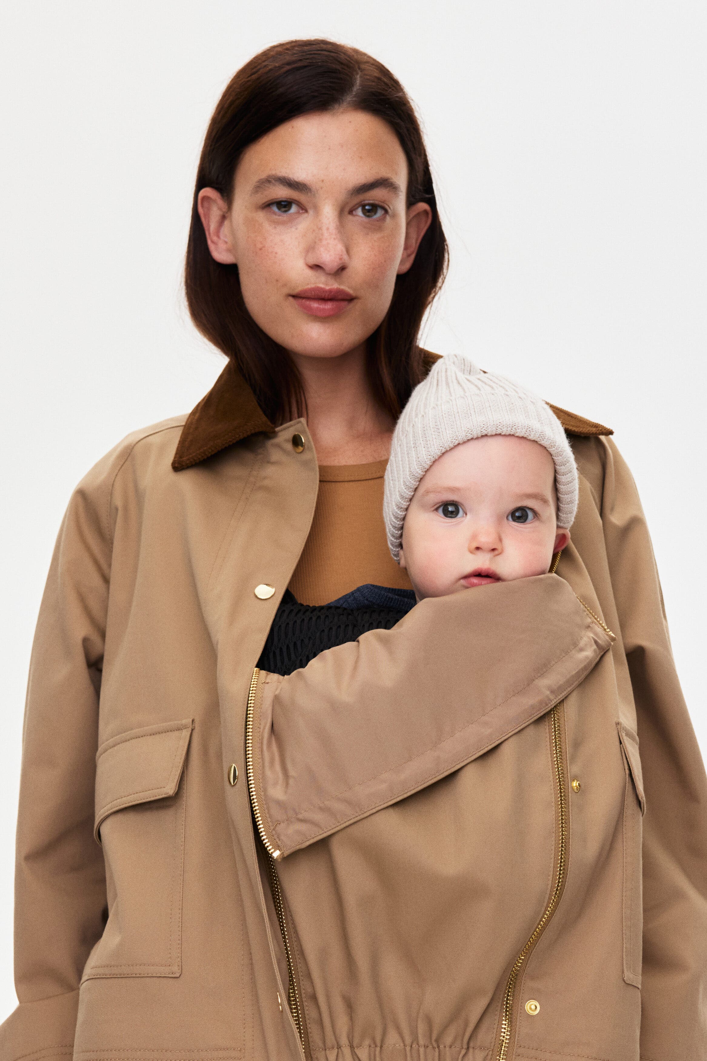Mama Before & After Babywearing Twill Jacket - image 2