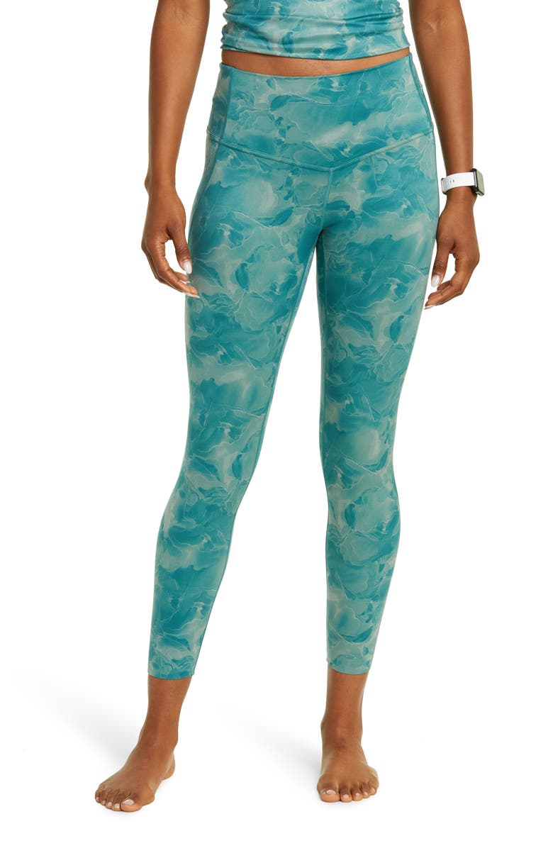 Zella High Waist 7/8 Leggings, Main, color, 