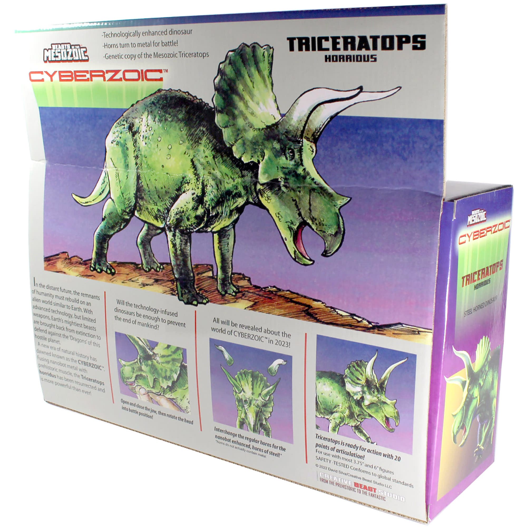 Beasts of the Mesozoic Limited Edition Adult Triceratops Steelhorn