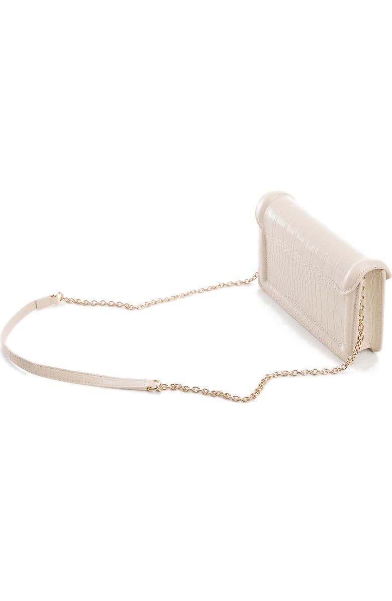 MANGO Envelope Flap Faux Leather Bag, Alternate, color,