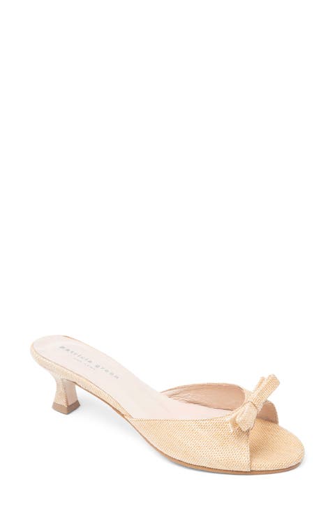 Bettye Kitten Heel Slide Sandal (Women)