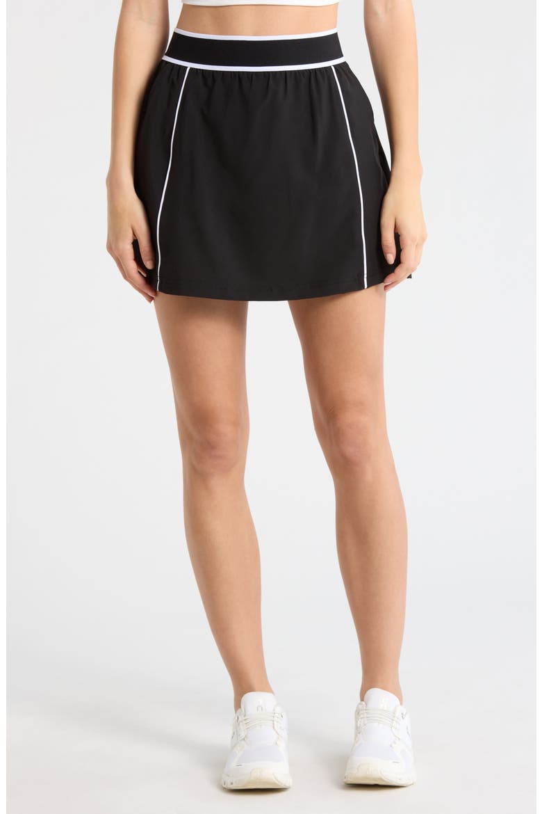 Lightstreme Fury Skort, Main, color, BLACK/ WHITE