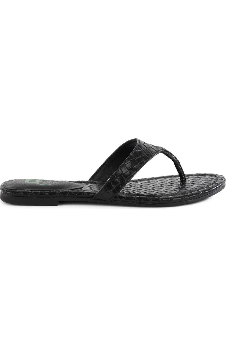 BC Footwear Fiera Flip Flop, Alternate, color, Black