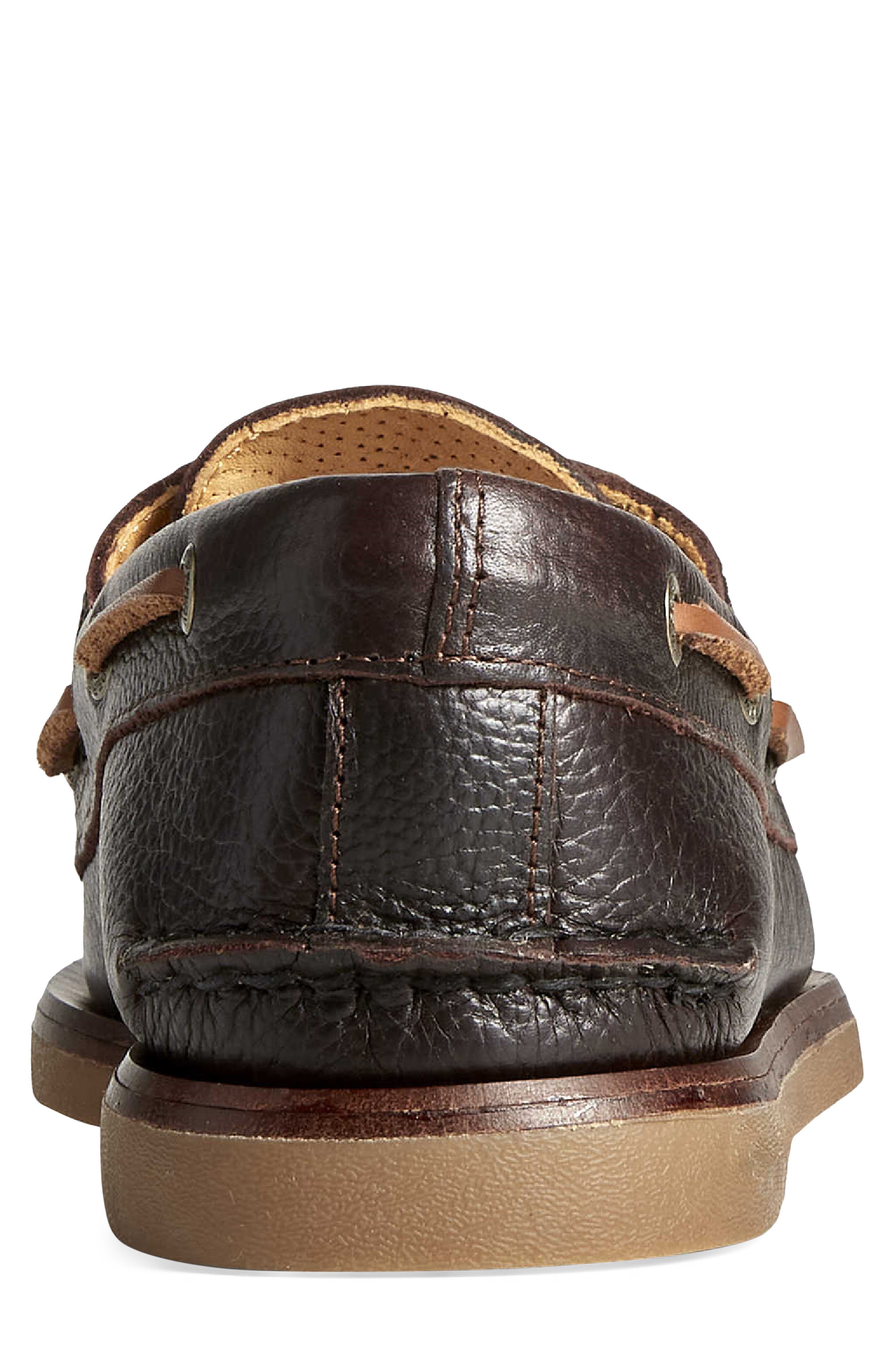 Sperry Gold Cup<sup>™</sup> Authentic Original<sup>™</sup> Tumbled Boat Shoe, Alternate, color, 