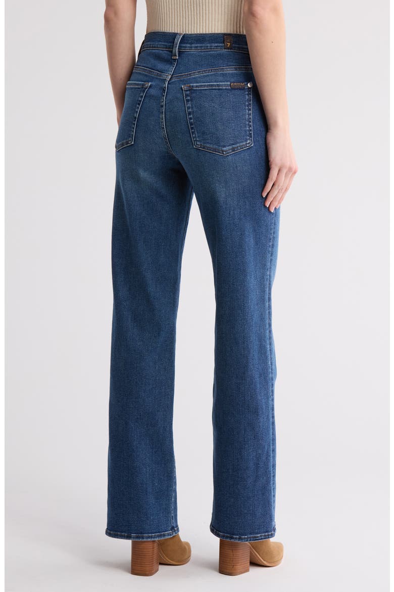 Alexa High Waist Wide Leg Jeans, Alternate, color, FAWN