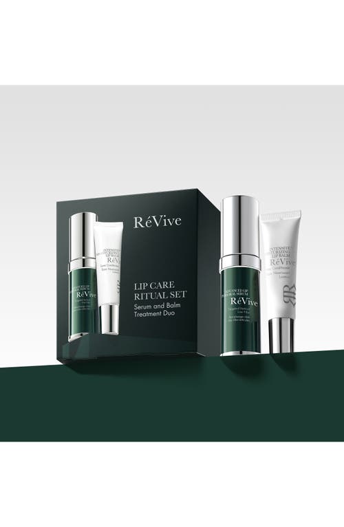 Revive Révive® Serum & Balm Treatment Lip Care Set $140 Value In Transparent