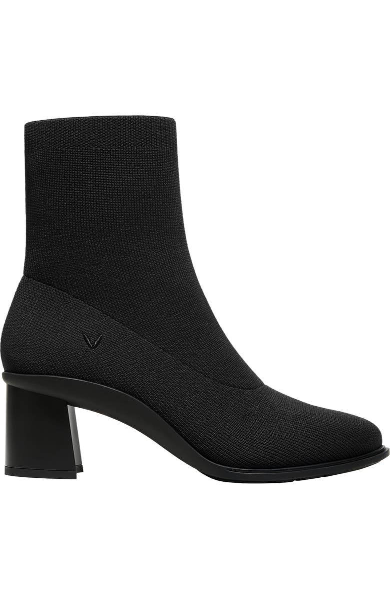 VIVAIA Almond-Toe Running Heel Boots, Alternate, color, Black