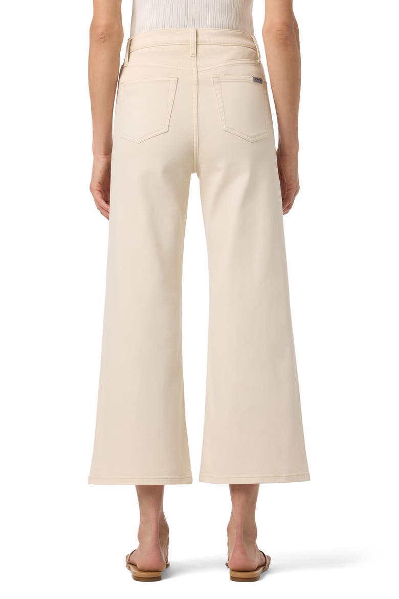 High Waist Ankle Wide Leg Jeans, Alternate, color, ECRU