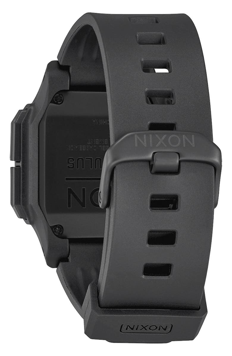 Nixon Regulus Digital Watch, 46mm, Alternate, color, Black/Grey
