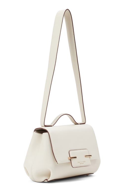 Rag & Bone Realm Leather Crossbody Bag In Antique White