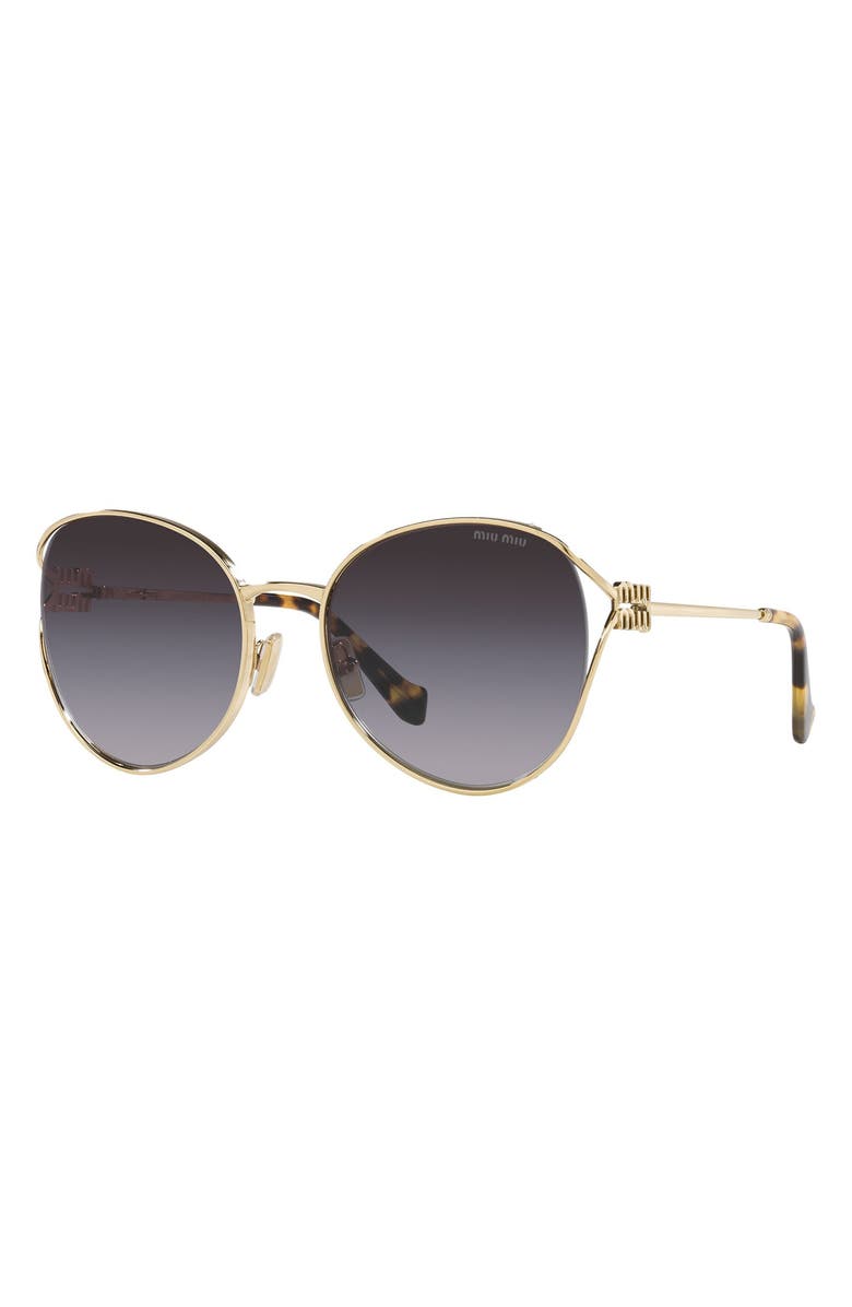 Miu Miu 58mm Gradient Phantos Sunglasses, Alternate, color, 