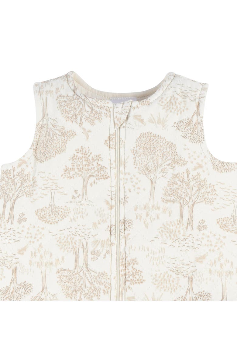 Just Born Tan Sleeveless Wearable Blanket, Alternate, color, Nature