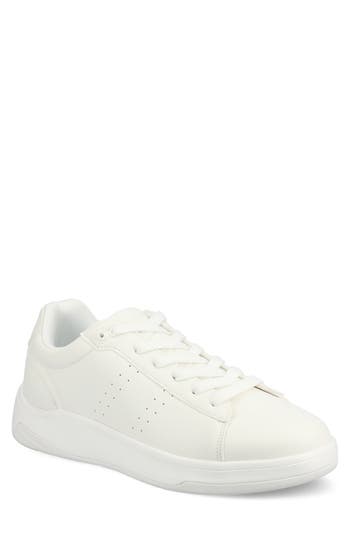 Vance Co. Vance Co Colt Low Top Sneaker In White