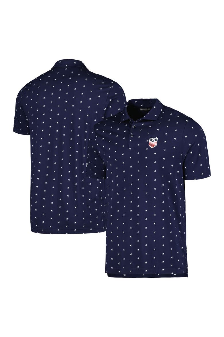 Men's Levelwear  Navy USMNT Rover Polo, Alternate, color, Navy