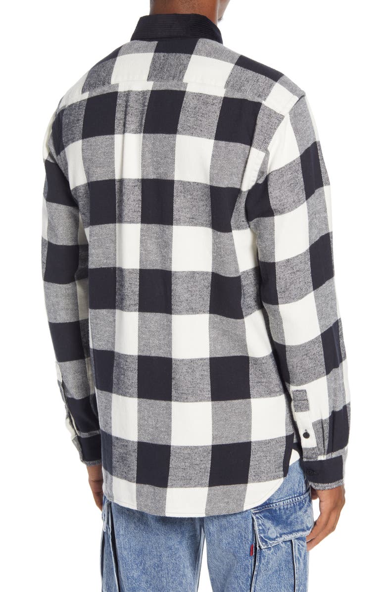 Levi's<sup>®</sup> x Justin Timberlake Regular Fit Button-Up Plaid Flannel Worker Shirt, Alternate, color, 