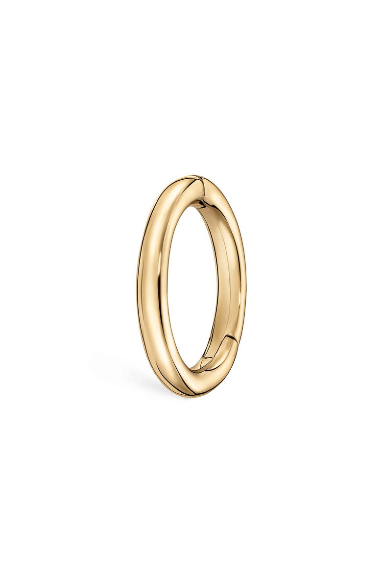 14K Gold Plain Clicker, Main, color, YELLOW GOLD