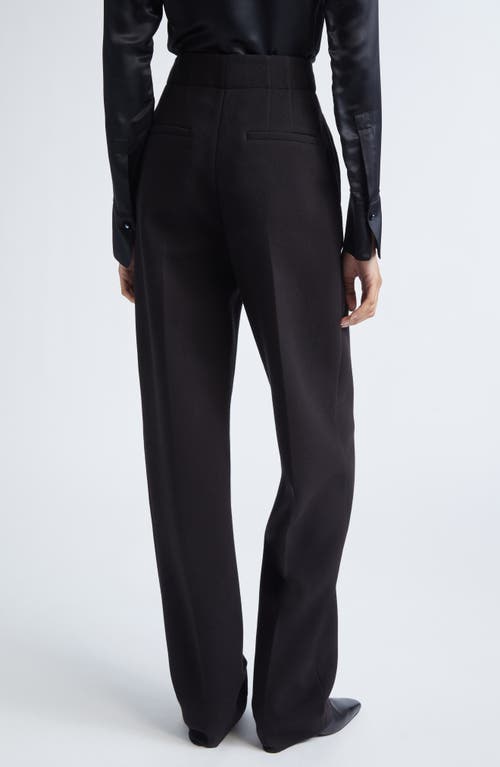 Proenza Schouler Zee High Waist Scuba Pants In Black