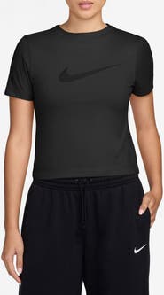 Nike Sportswear Swoosh Burnout Logo T-Shirt