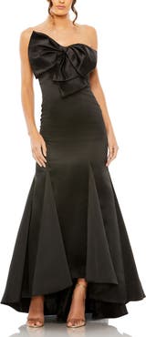 Mac Duggal Strapless Mermaid Gown