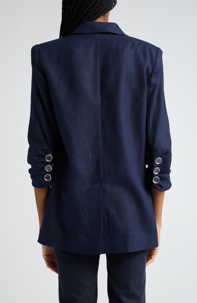 Ramy Brook Gianni Double Breasted Blazer, Alternate, color, Spring Navy