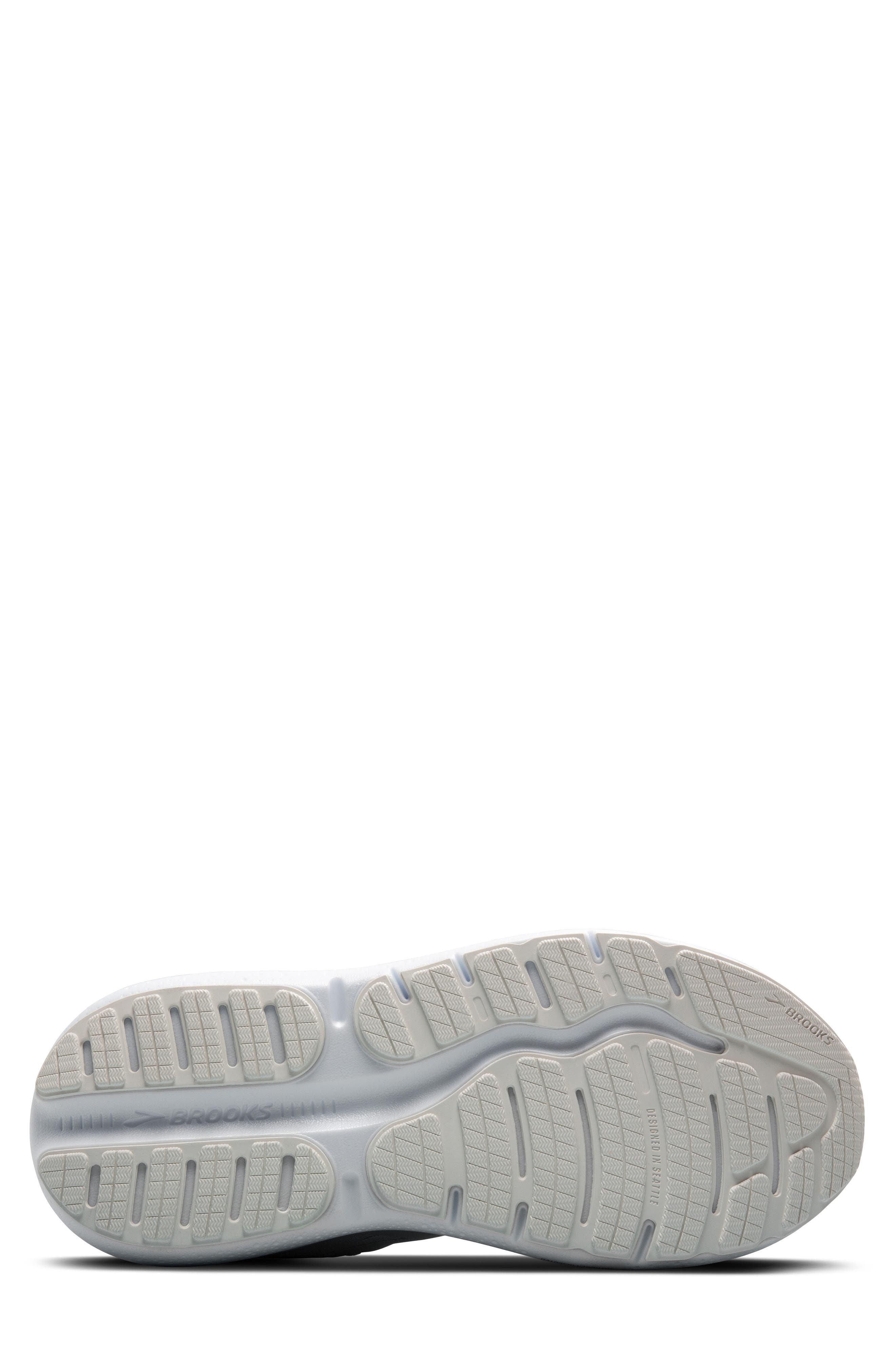 Brooks Ghost Max 2 Running Shoe, Alternate, color, Bright White/Bright White