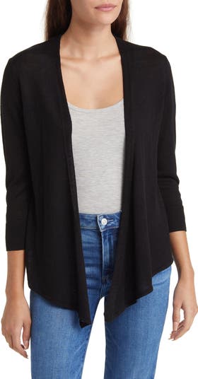 トミー バハマ  Bahama Addison Linen Rayon Cardigan レディース Sweaters Black Tommy Bahama Womens Addison Linen Rayon Cardigan – ShopCGX