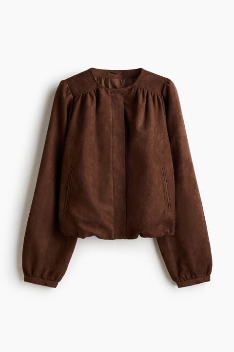 Oversized Twill Jacket