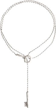 CXC Key Sliding Necklace