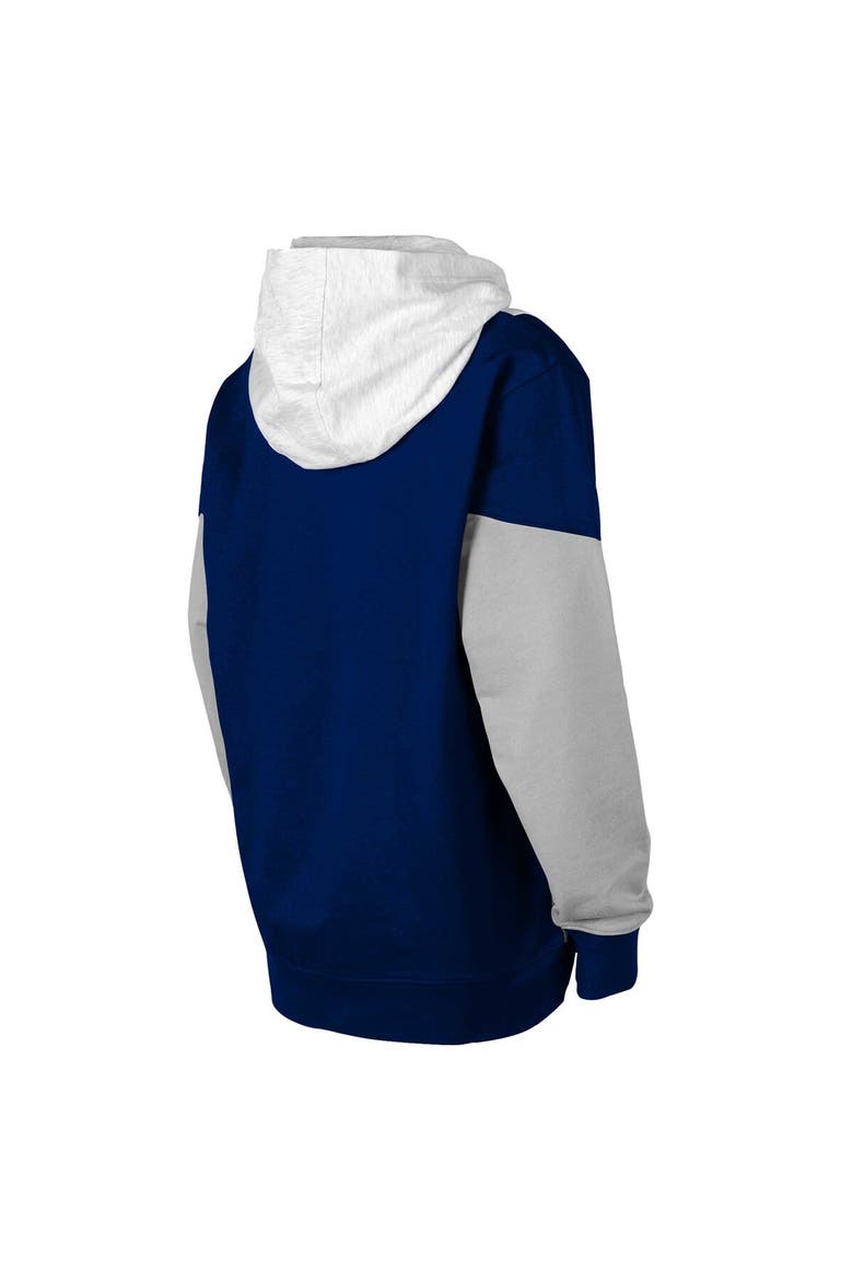 Youth Ash/Blue Tampa Bay Lightning Champion League Fleece Pullover Hoodie, Alternate, color, Ash