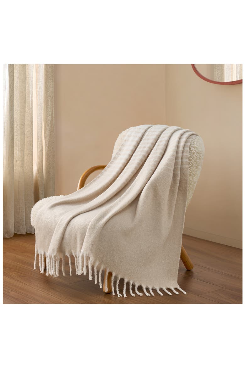 Bayle Throw Blanket, Alternate, color, WHITE PEPPER/SNOW
