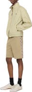 Burberry Check Trim Cotton Shorts