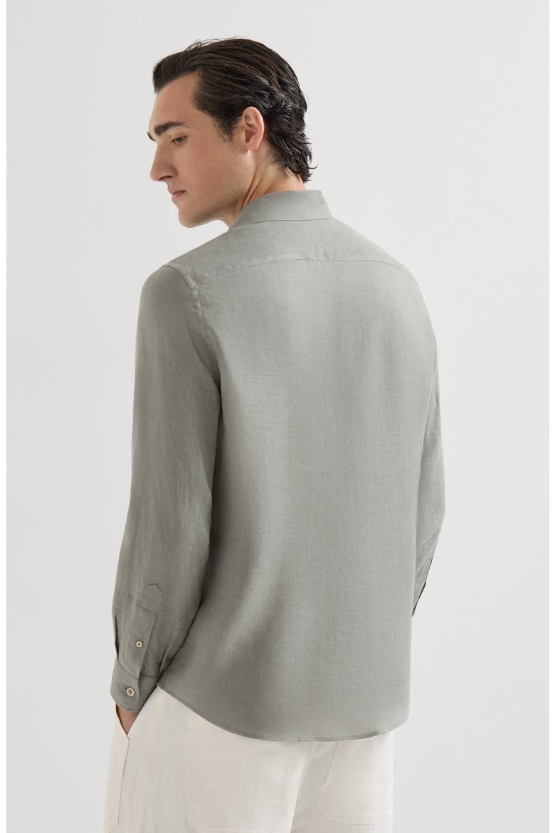Shirt with chest pockets, Alternate, color, Khaki